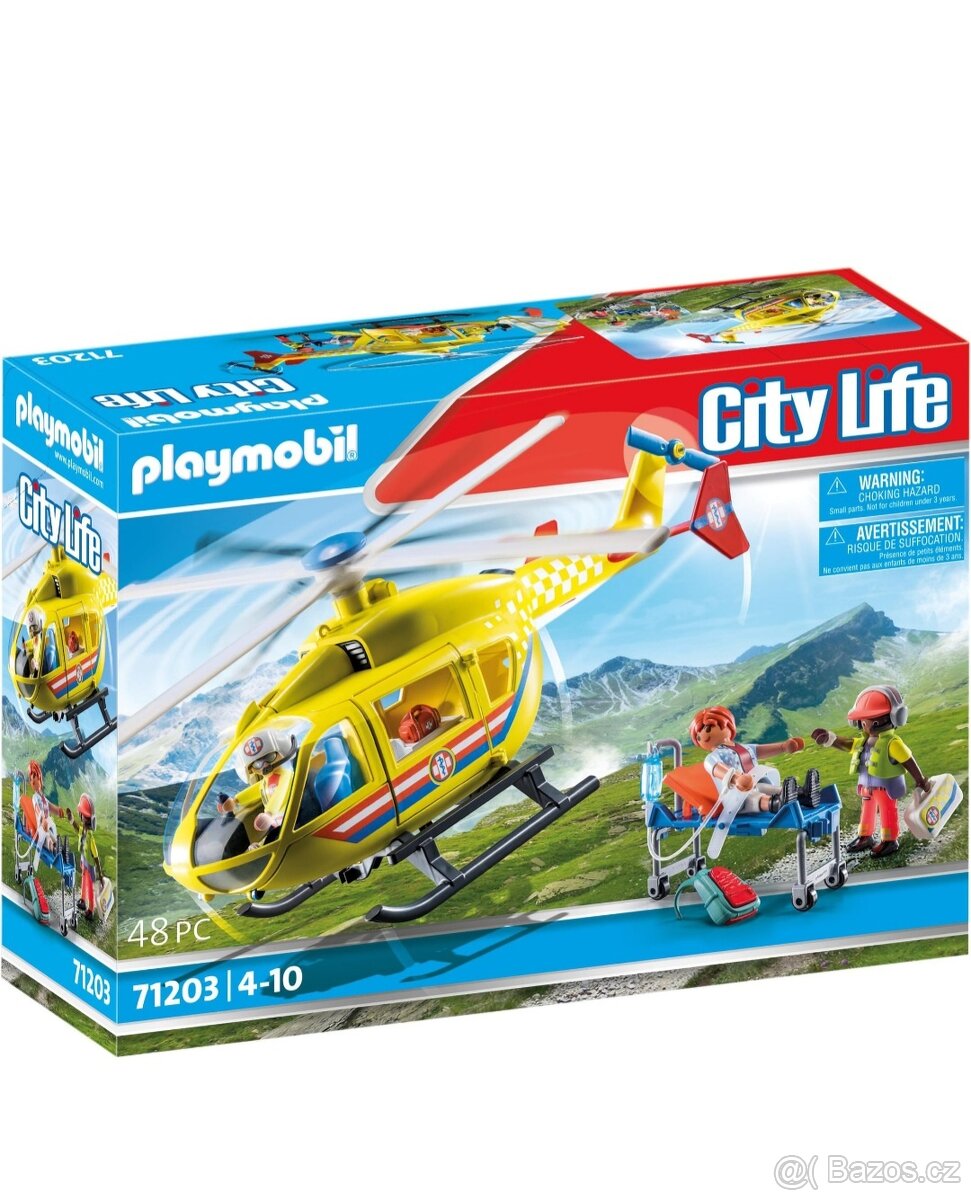 Playmobil Záchranný vrtulník