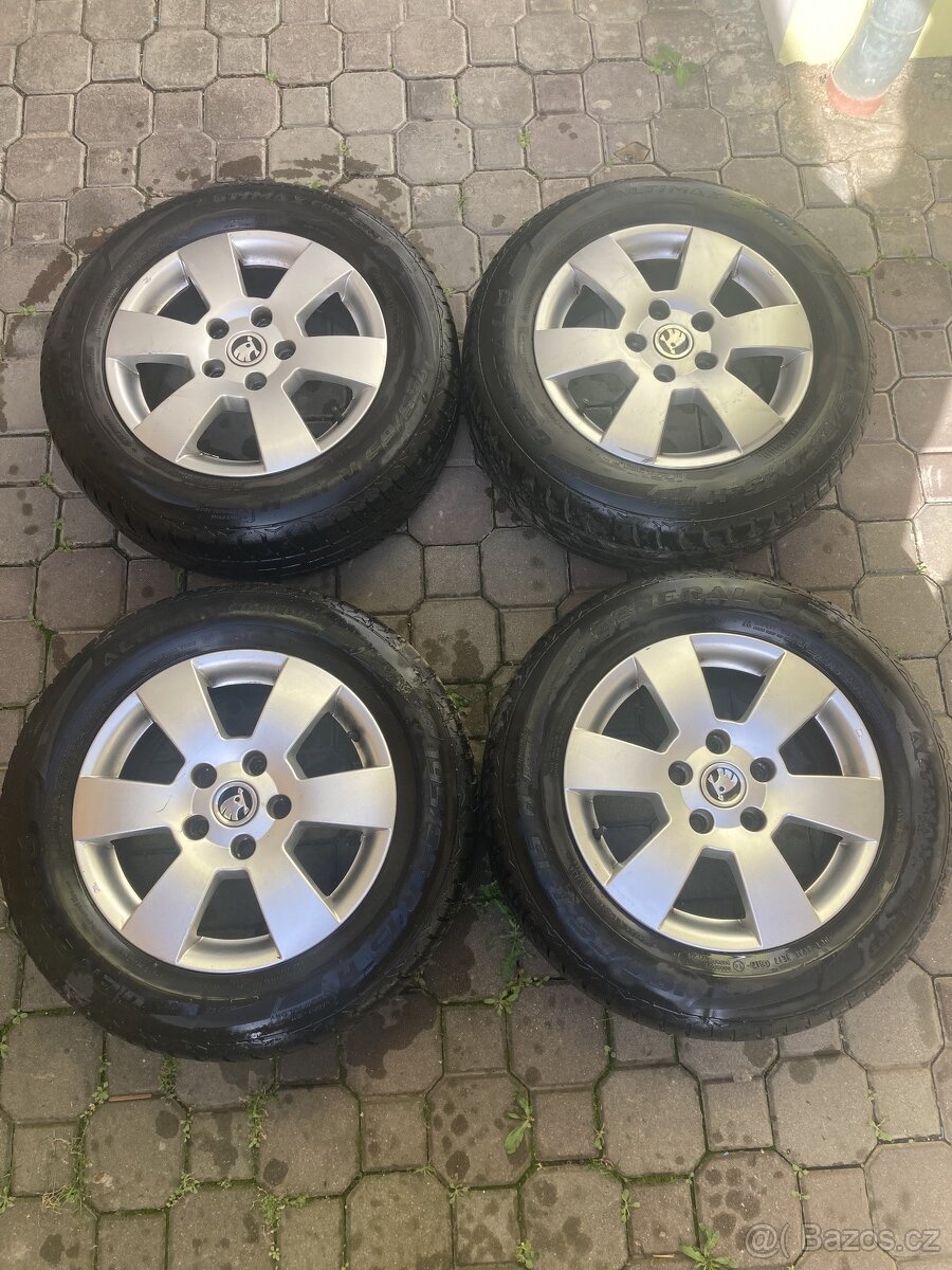ALU kola Octavia 2 R15 5x112