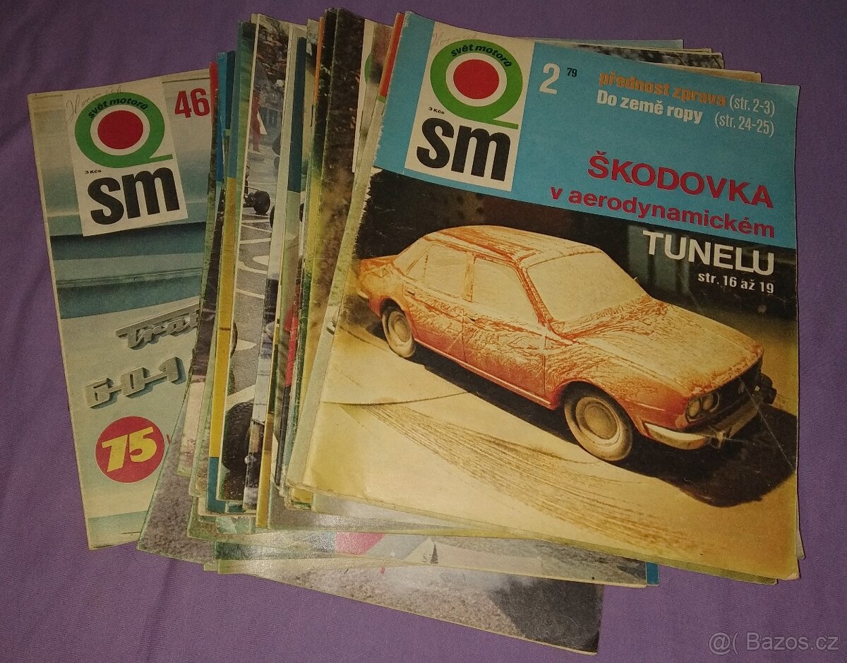 Svět motorů, rok 1979 (nekompletní ročník 33), čísla 2 až 46