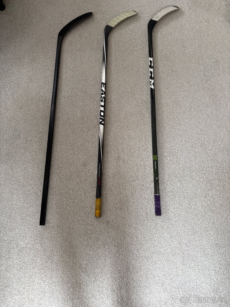 profi hokejky CCM, EASTON, neoznačená