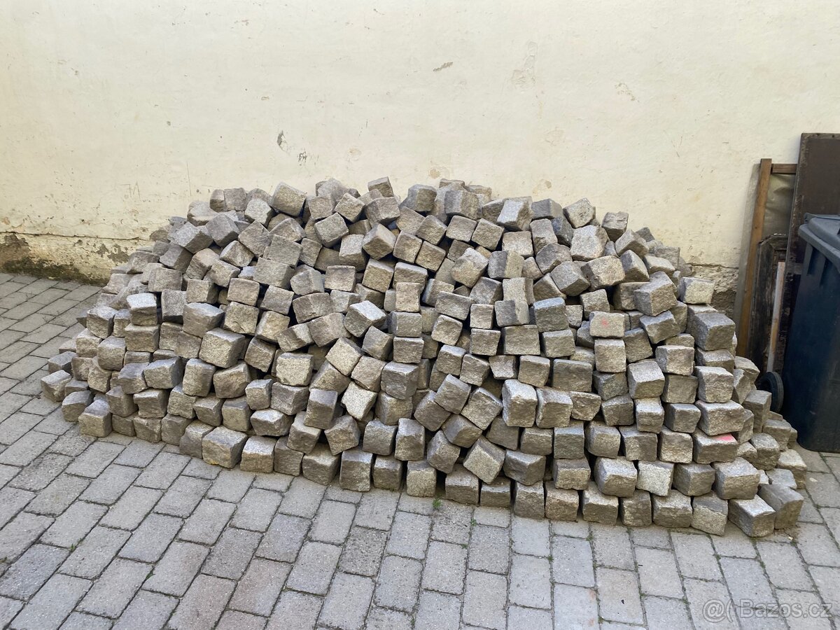 Žulové kostky 20m2