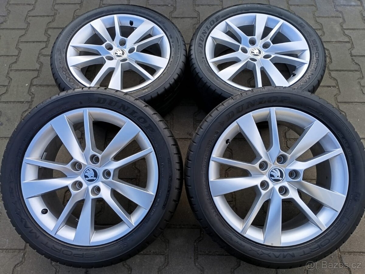Disky originální Škoda Octavia III 5x112 R17 Trius
