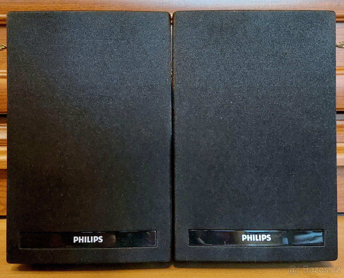 2pásmové reprobedýnky Philips MCM205/207