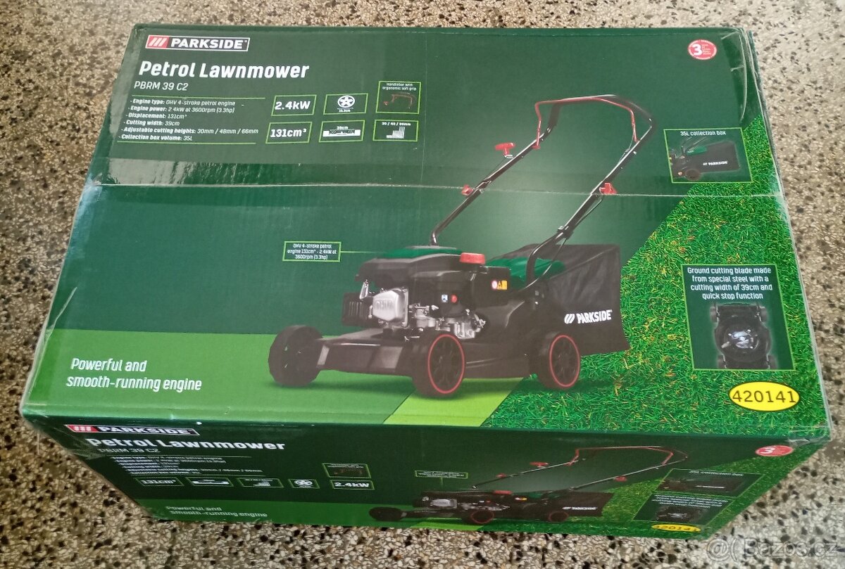 PARKSIDE® benzínová sekačka na trávu PBRM 39 C2
