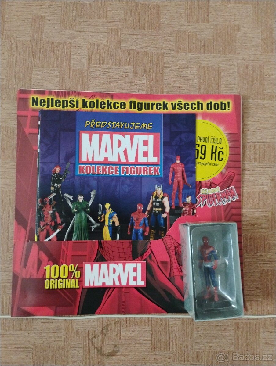 Ručně malované postavy figurek od Marvela