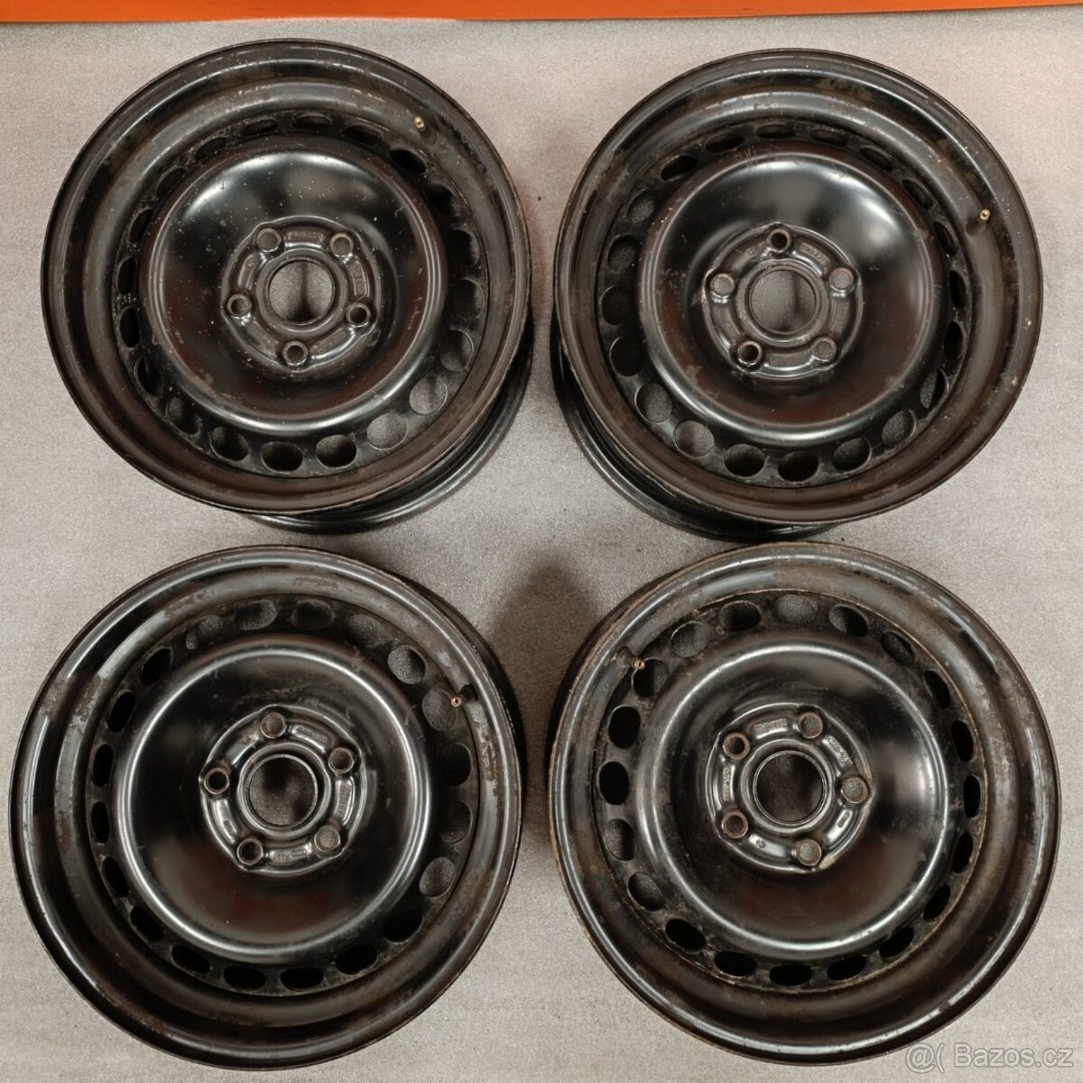 Ocelové disky Audi A4 6,5Jx15'', R15, 5x112, ET33