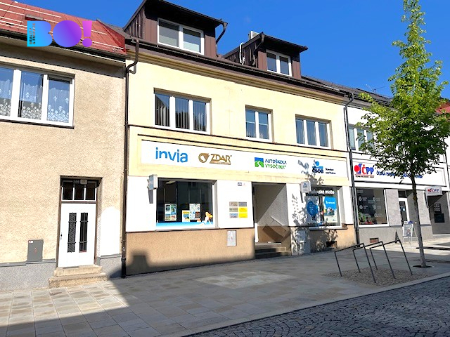 Pronájem kancelářského prostoru, ul. Nádražní, Žďár nad Sáza