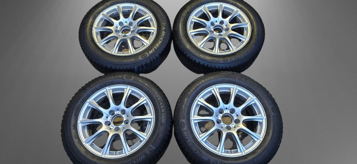 Zimní sada disků Mercedes C W205 16", ET38, 205/60/16 - 3