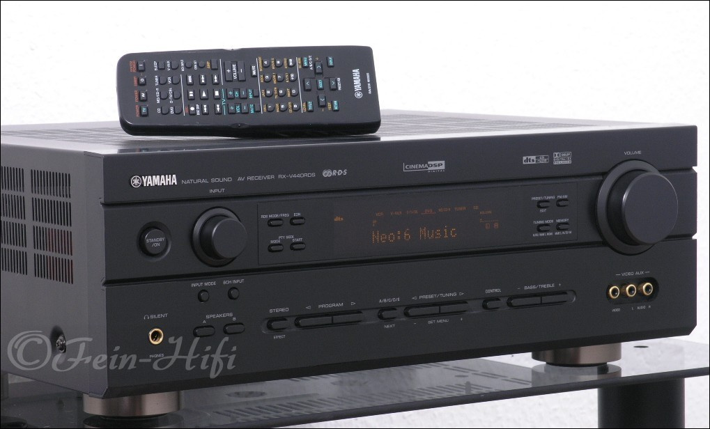 Yamaha RX-V440RDS 6.1 AV receiver, DO, návod