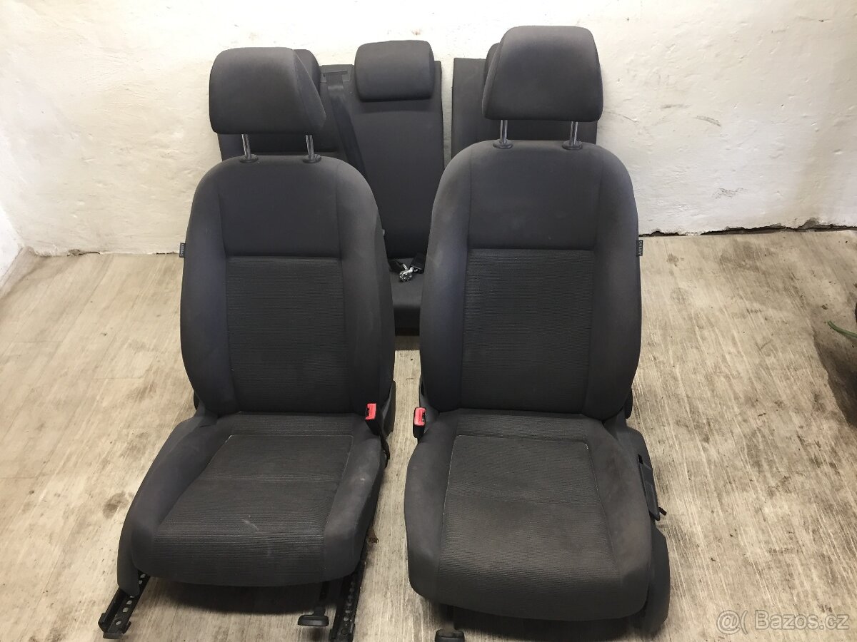 VW GOLF 5 2003-2008 - SEDAČKY S AIRBAGEM VÝŠKOVĚ STAVITELNÉ