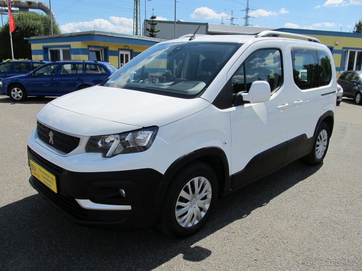 Peugeot Rifter 1.5 BlueHDi 5 míst ČR 1.maj