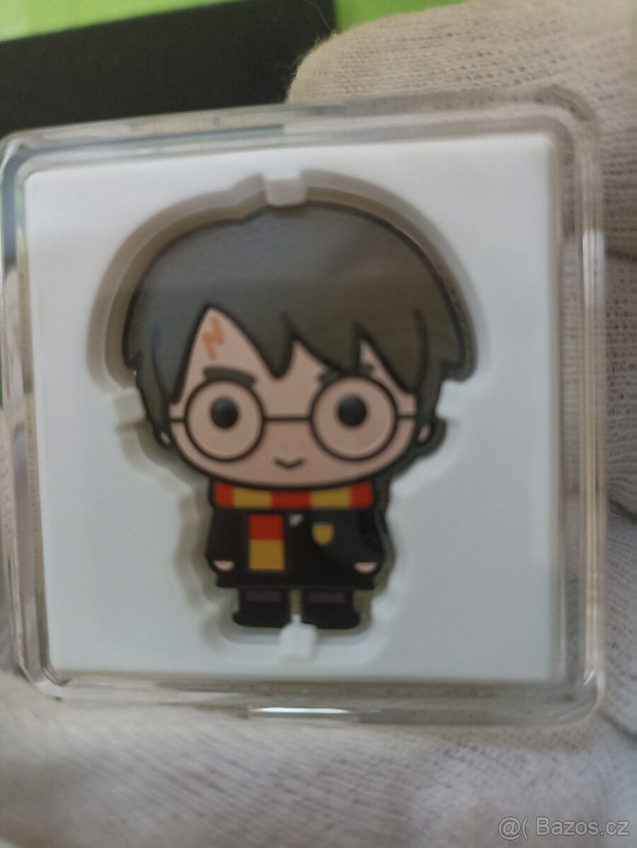 Stříbrné mince serie Harry Potter - Chibi mince
