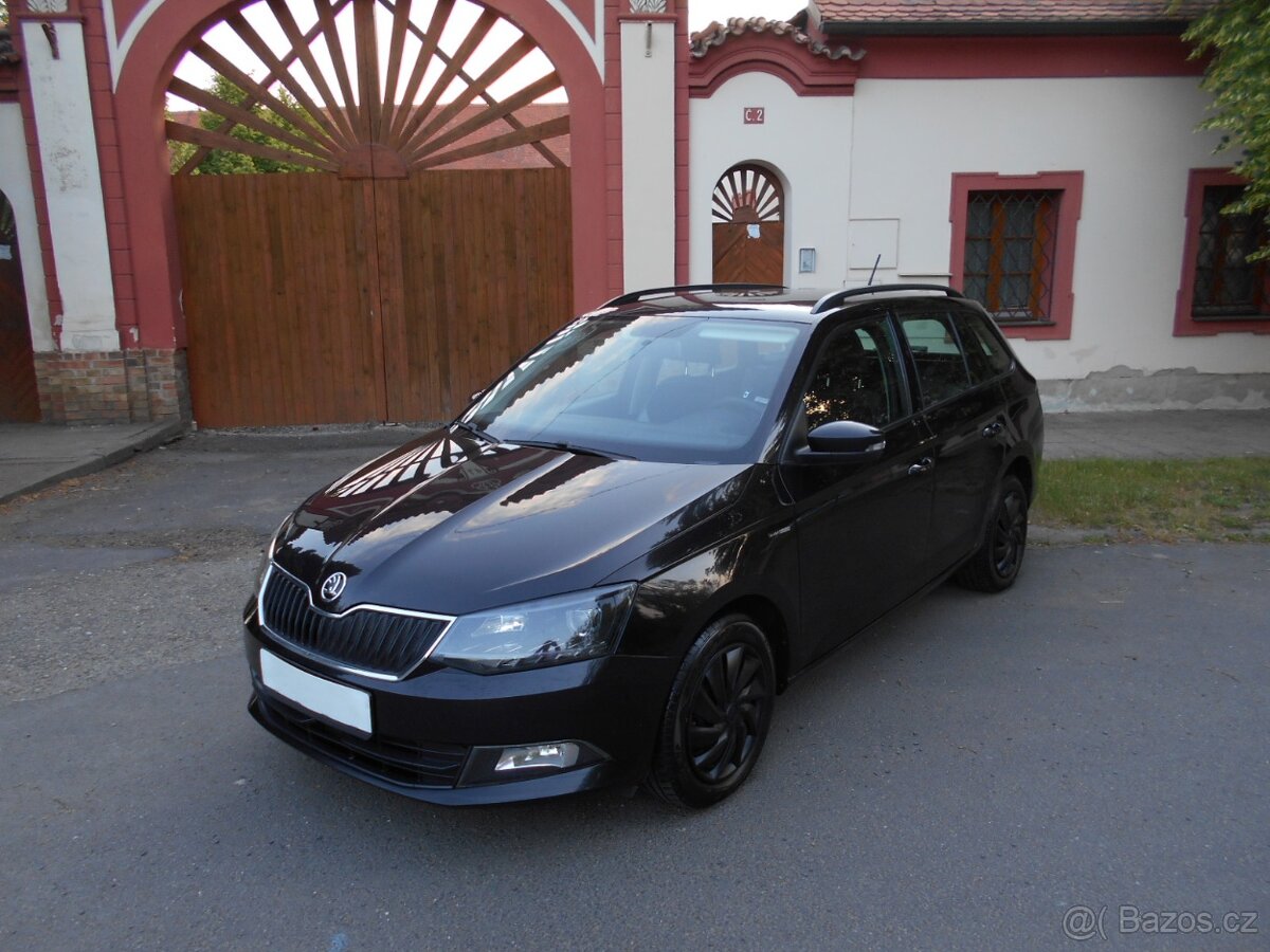 Škoda Fabia, 1,2 TSI BLECK LINE-1 MAJT-rok 2017-top stav