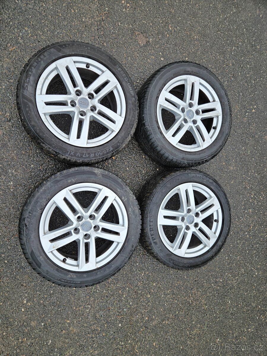 Alu kola zimní Audi A4 7.0J x 17 ET42 8W0 601 025P