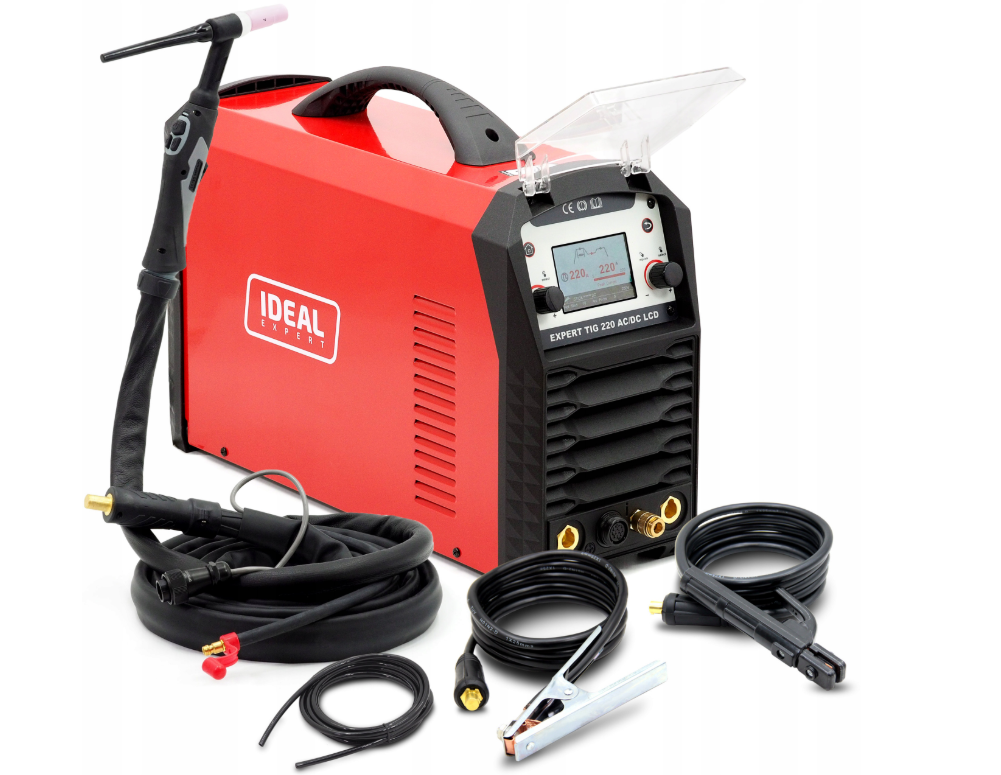 TIG Svářečka IDEAL EXPERT 220 barevný LCD displej