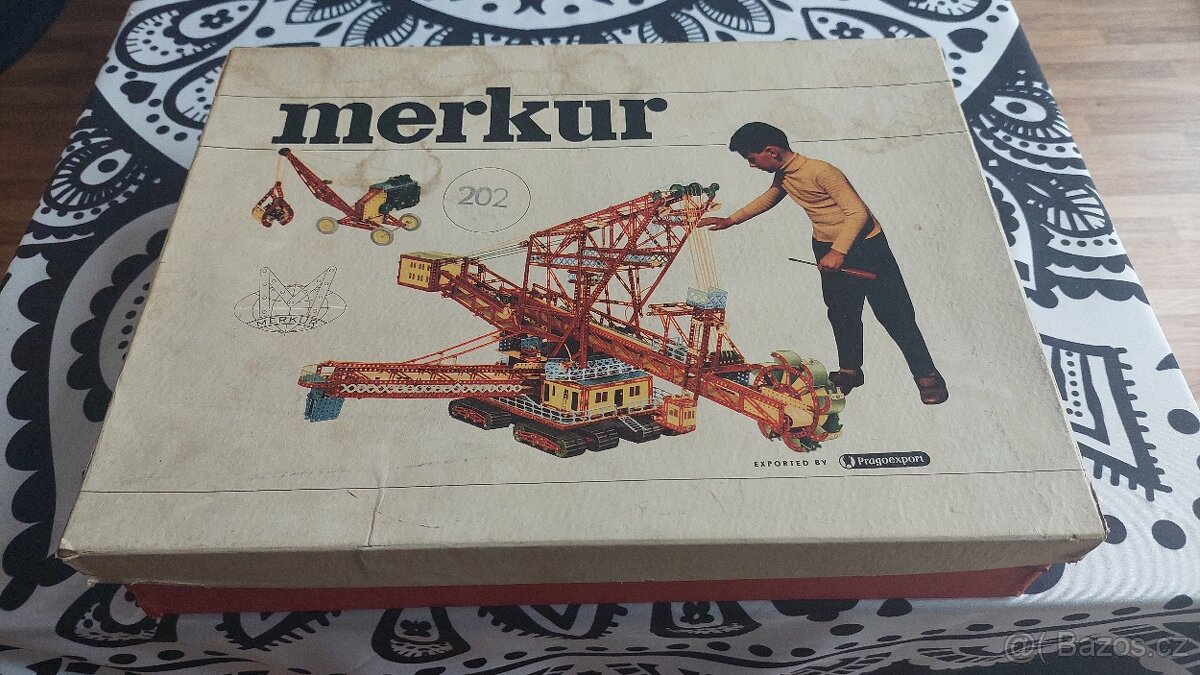 Stavebnice MERKUR 202; 5; 5B; 6; 320; 102