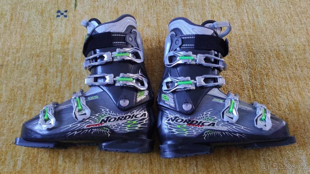 Lyžáky Nordica Sportmachine14, vel.43, MP270-275, flex 80-90