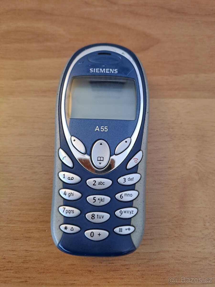 Mobilní telefon Siemens A55.