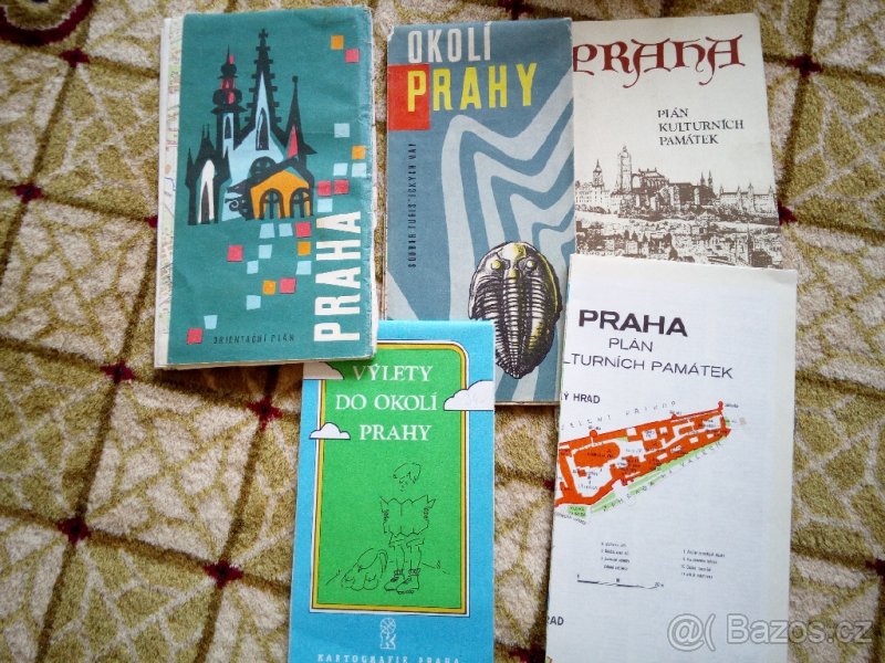 historické mapy Prahy