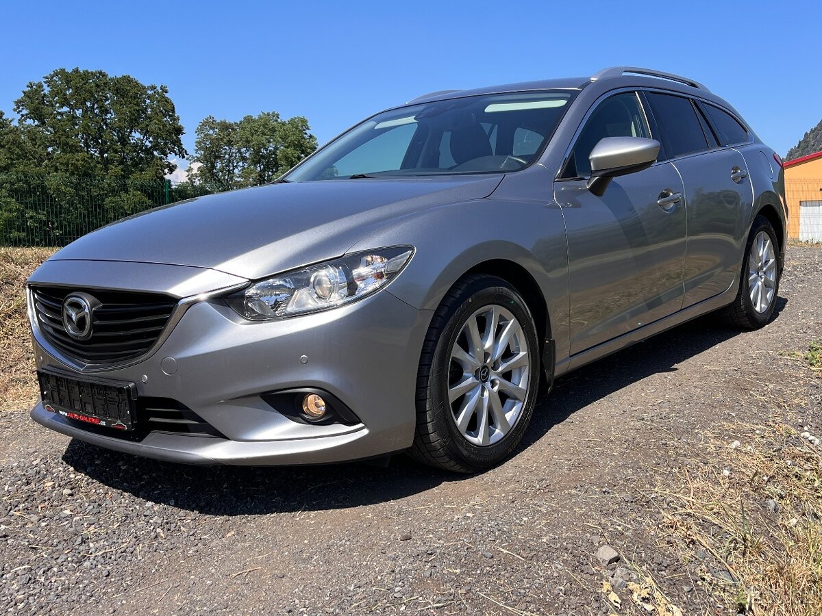 MAZDA 6 2.0i 121KW,2013,200KM,DIGIKLIMA,VÝHŘEV,TZ,AL17,PĚKNÁ