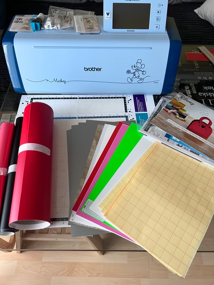 Brother ScanNCut SDX2250D + Cricut EasyPress 2