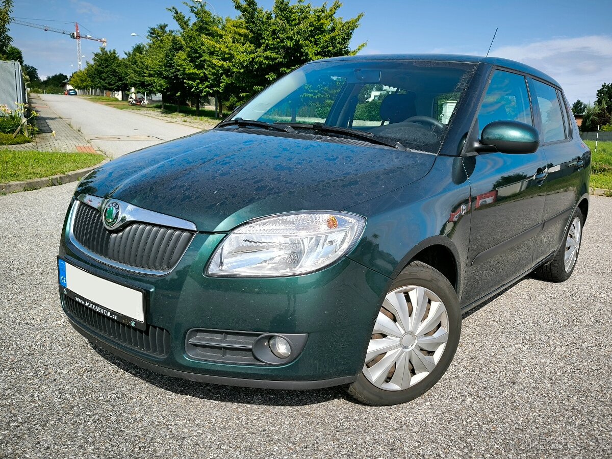 ŠKODA FABIA II 1.2 44kw, r.v. 2008, 63000 KM, 1.MAJITEL