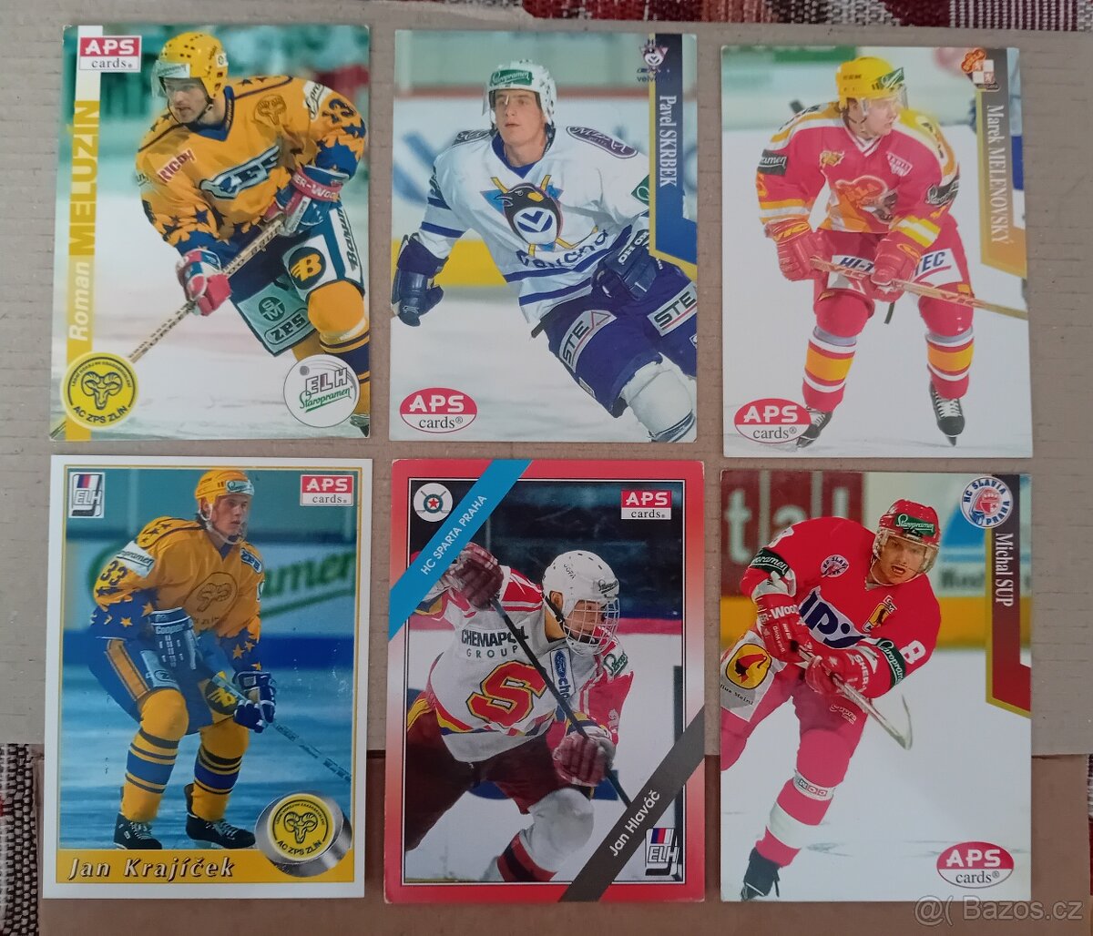 Hokejové karty, 95-97 APS extraliga
