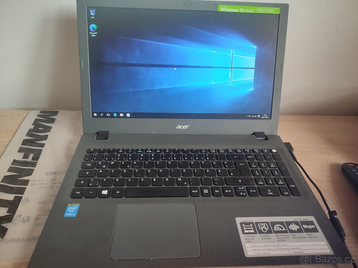 Prodám notebook značka Acer