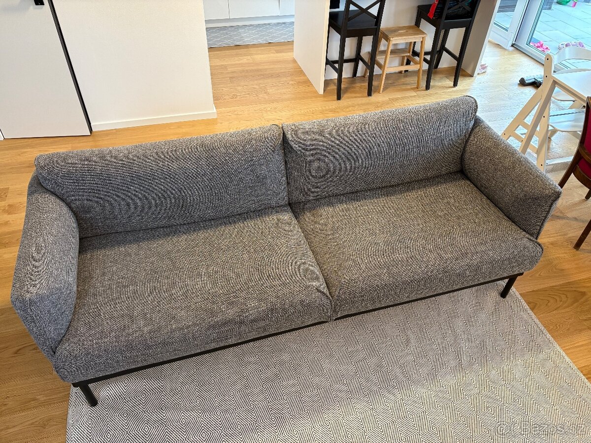 Ikea pohoka Applaryd šedá Lejde/ černá