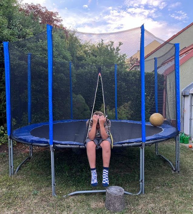 Trampolína Sparťan 366cm