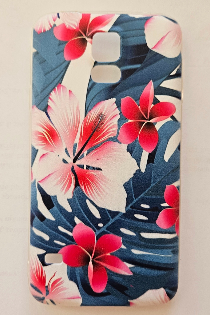 Pouzdro na Samsung Galaxy S5 - květiny