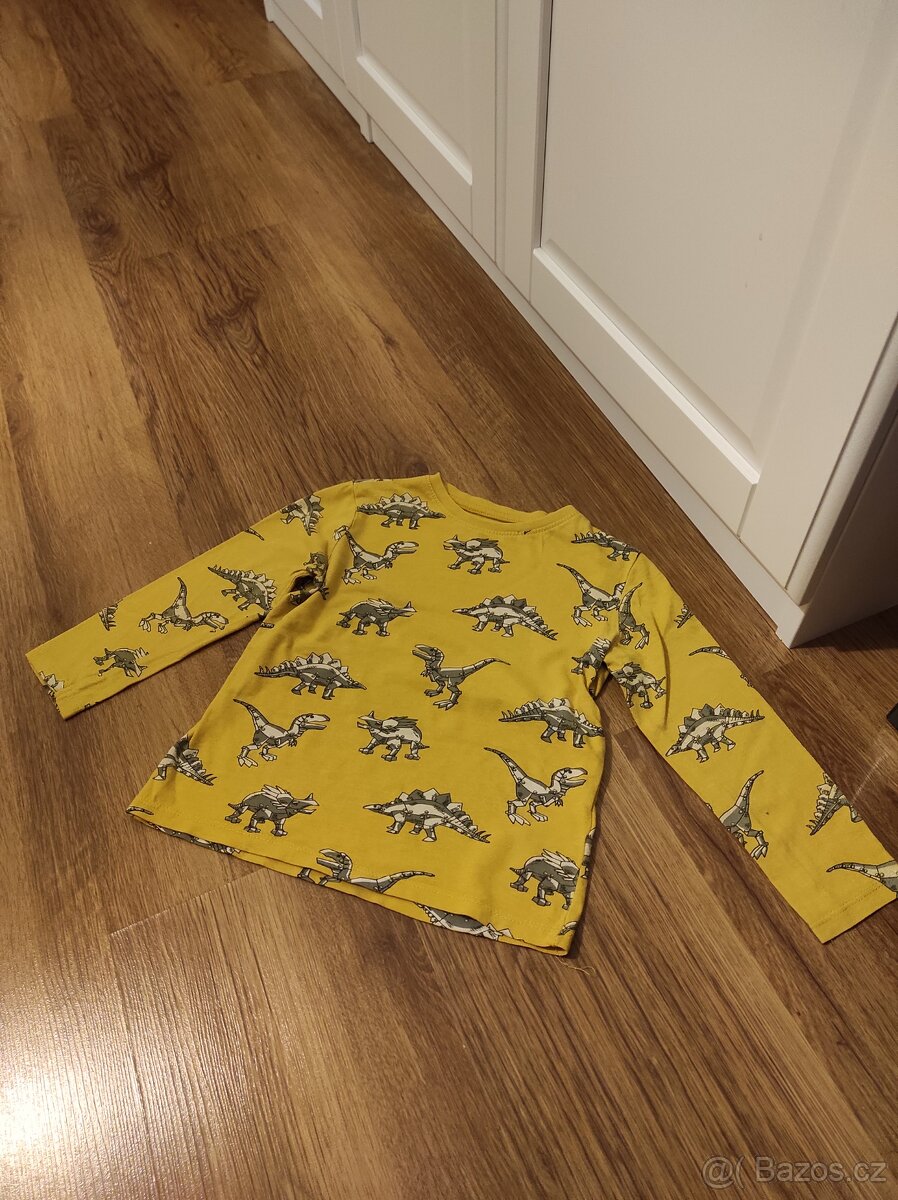 Dětská trička s dlouhým rukávem vel. 98/104