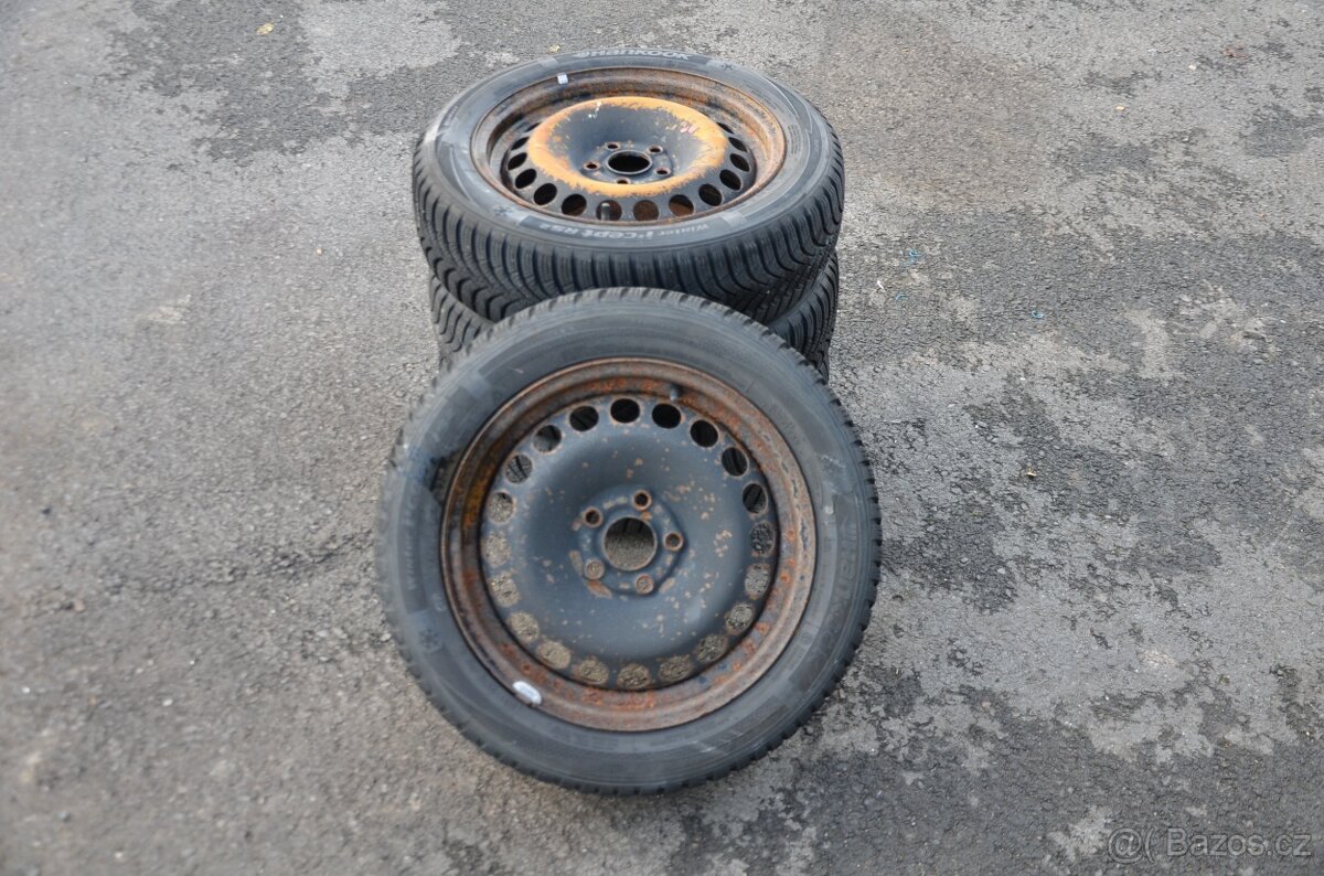 Audi A2 - originální zimní kola 15", 155/65 R15