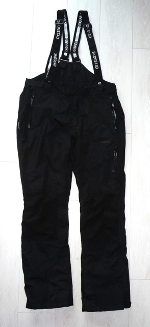 Černé oteplovačky, vodní sl. 12000mm, vel.XL, zn. Skogstad