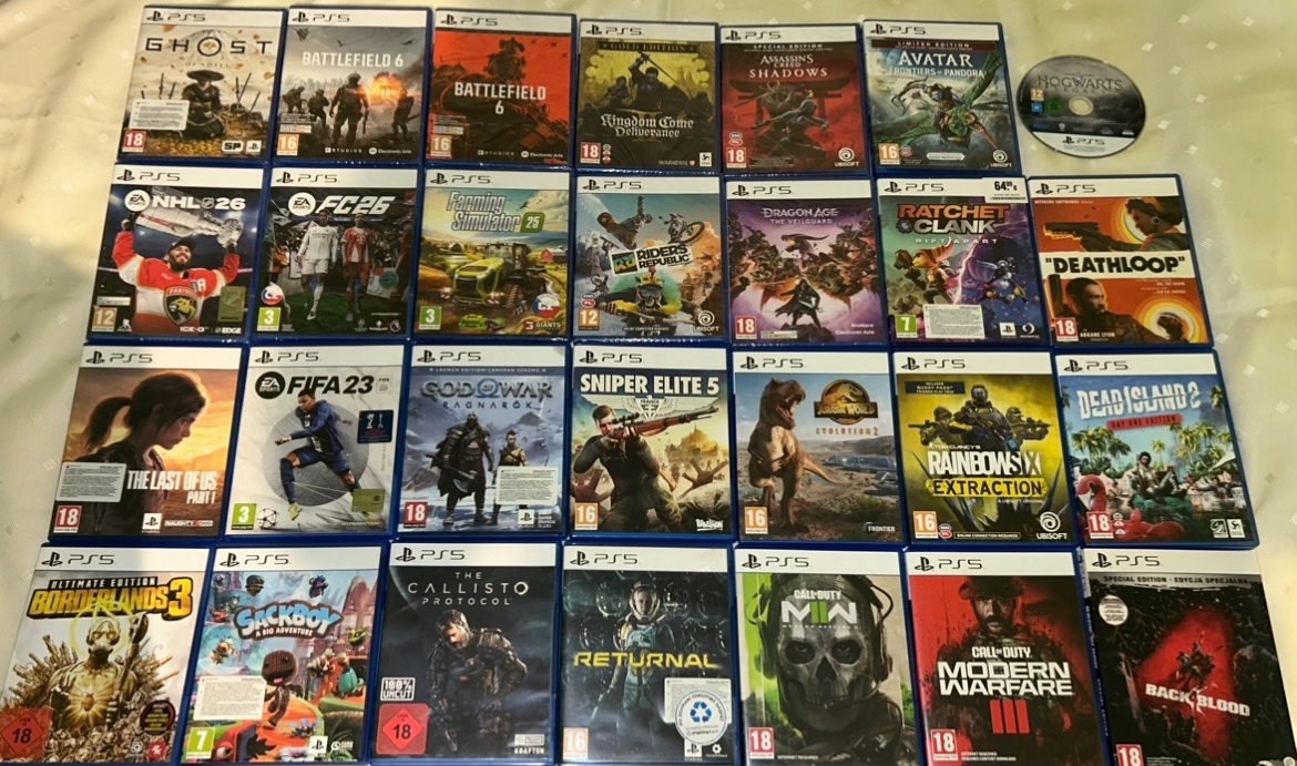 Ps5 , hry na playstation 5