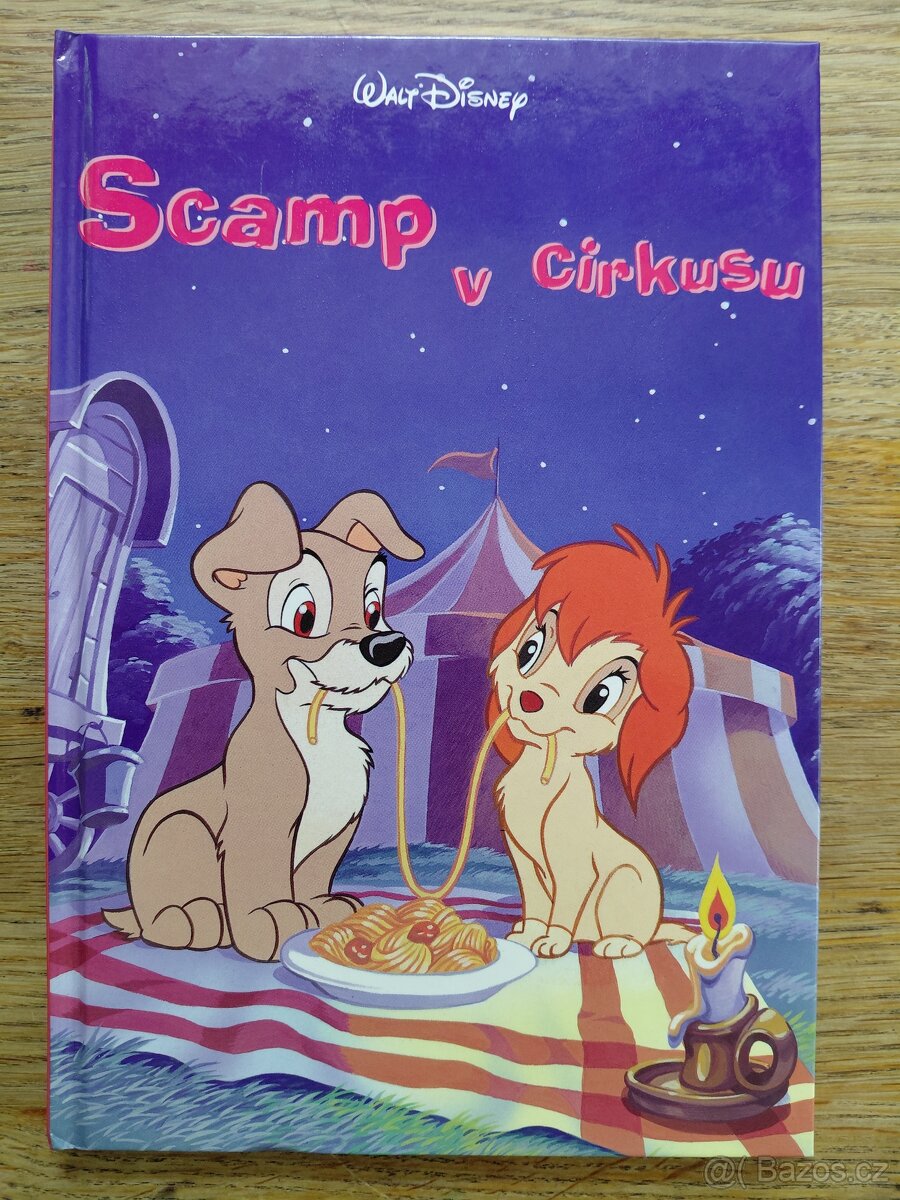 Dětská knížka Scamp v cirkusu DĚTSKÝ KNIŽNÍ KLUB