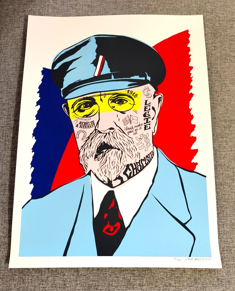 Serigrafie TGM Masaryk - Pasta Oner