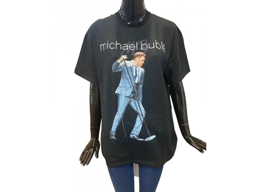 Nové pánské tričko Michael Bublé - černé ve velikosti L