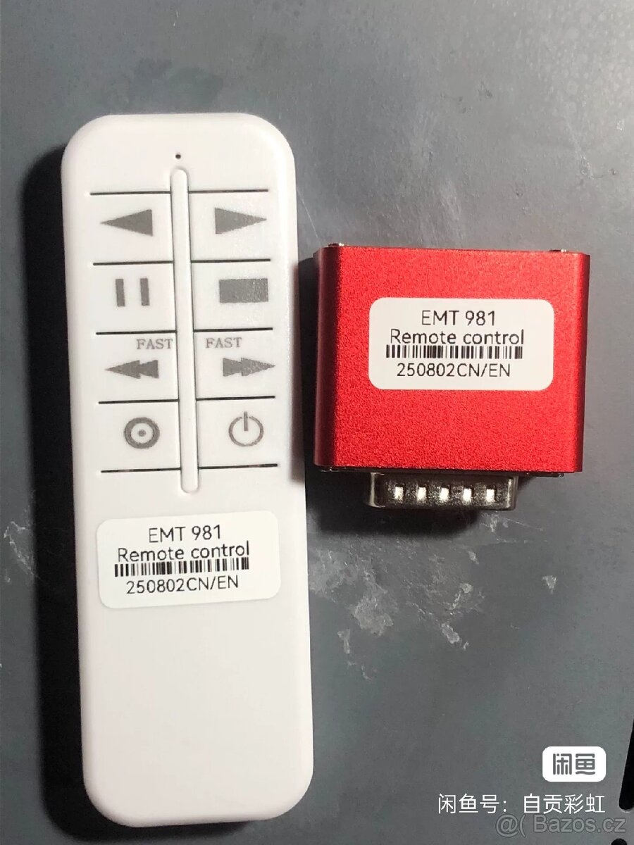 EMT 981 CD PLAYER REMOTE control