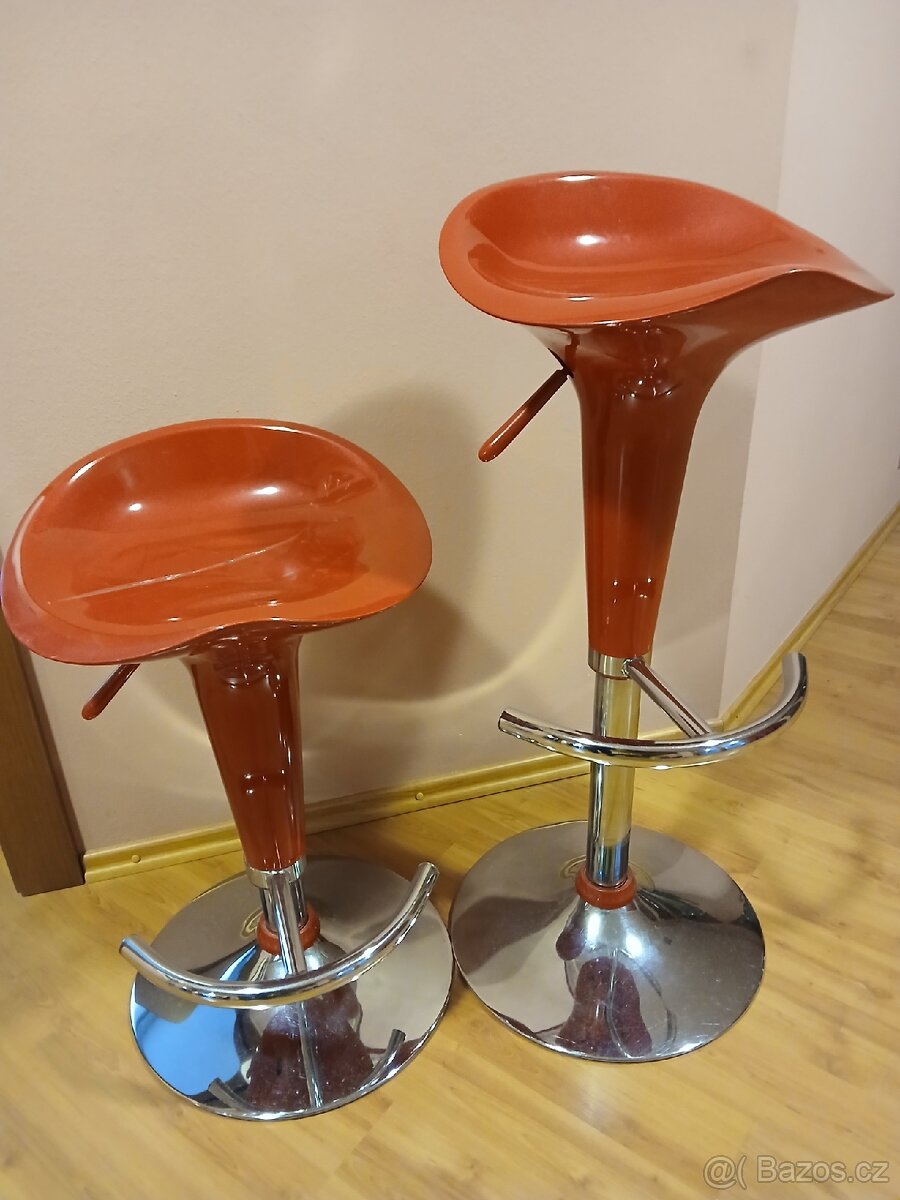 Barové židle - 2 ks