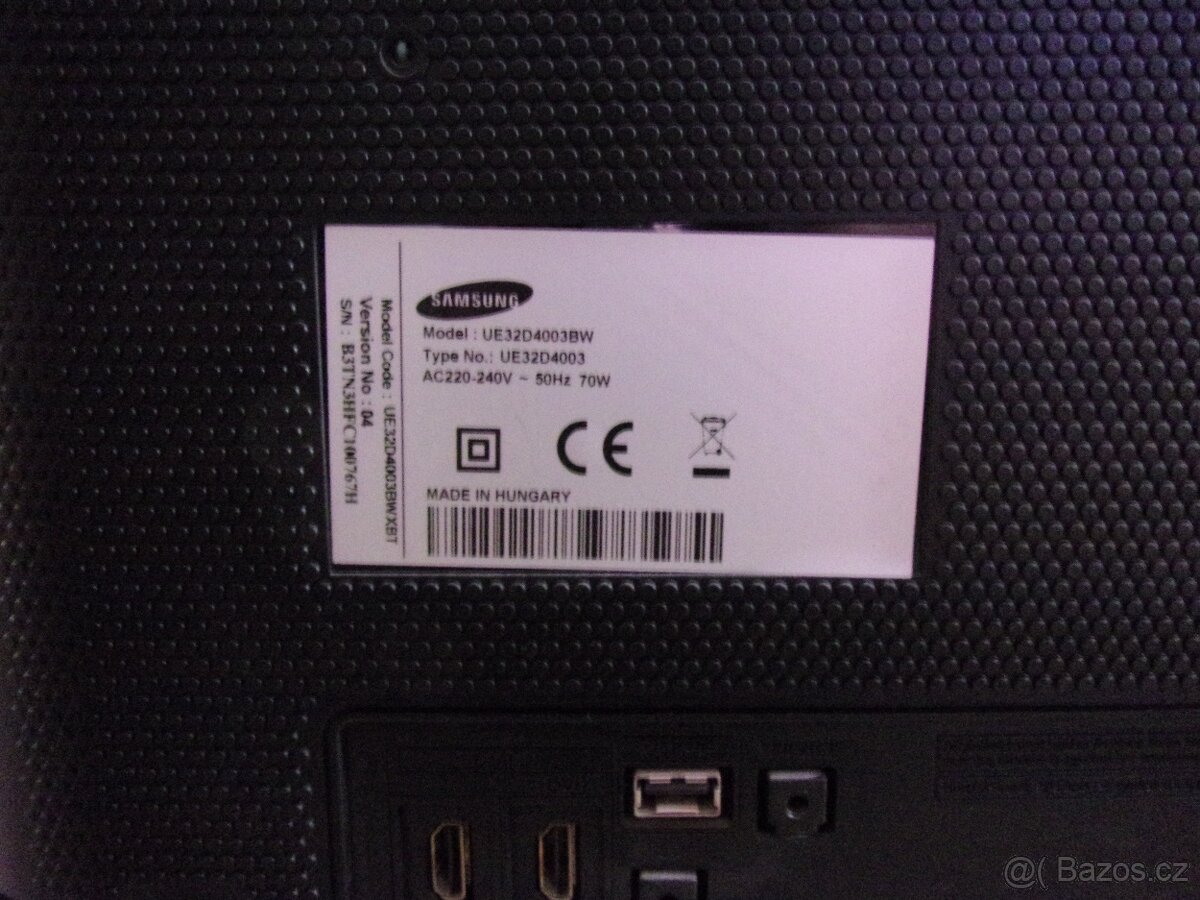 Televize Samsung UE32D4003BW
