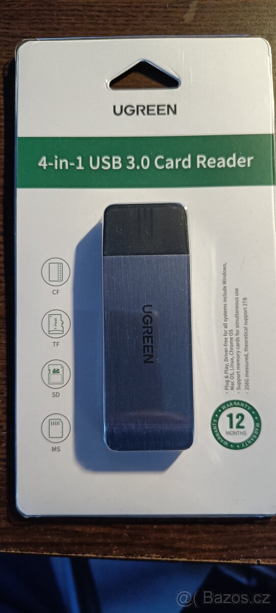 Prodám čtečku Ugreen 4-in-1 nová