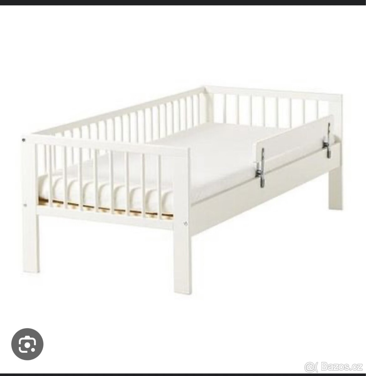 Dětská postel Gulliver Ikea, 165x76cm, komplet