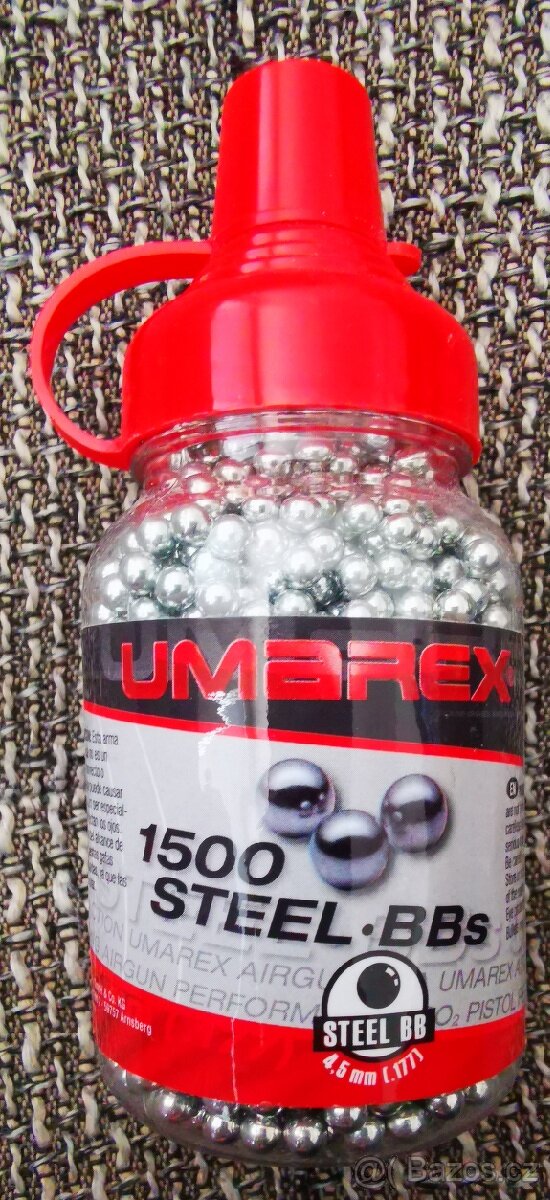 Umarex, BB broky, 4,5mm, 1500 ks