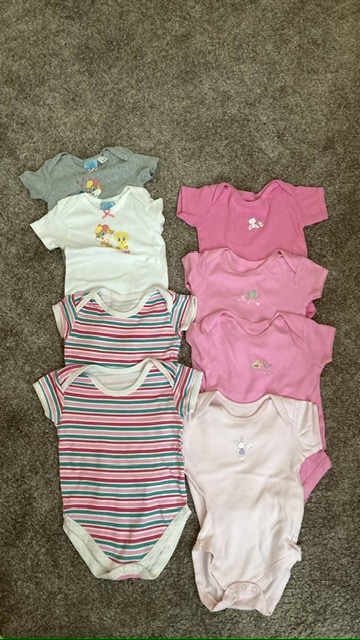 Oblečení pro holčičku různé velikosti