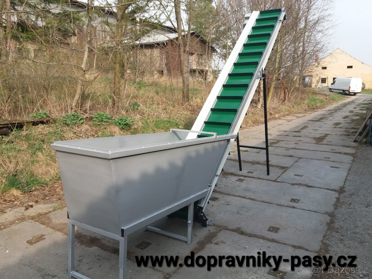Pásový dopravník - transportér - válečková dráha