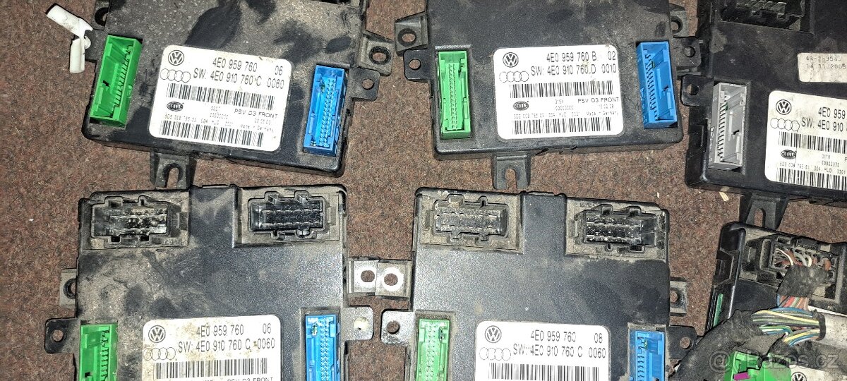 Ridici jednotka sedacky audi A8 4E D3 4E0959760