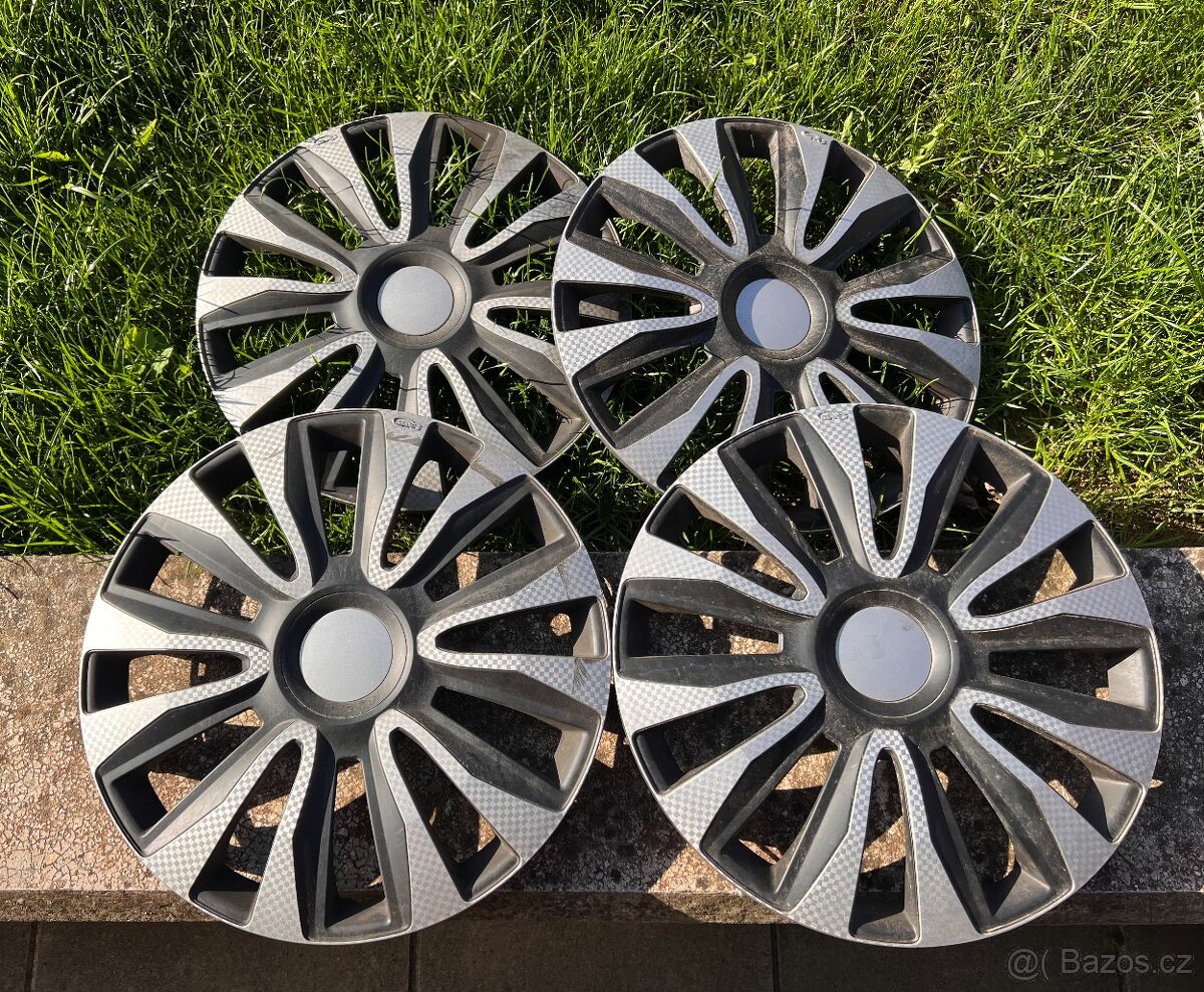 Poklice Max6 Avalon R16 Carbon/střibrný lesk