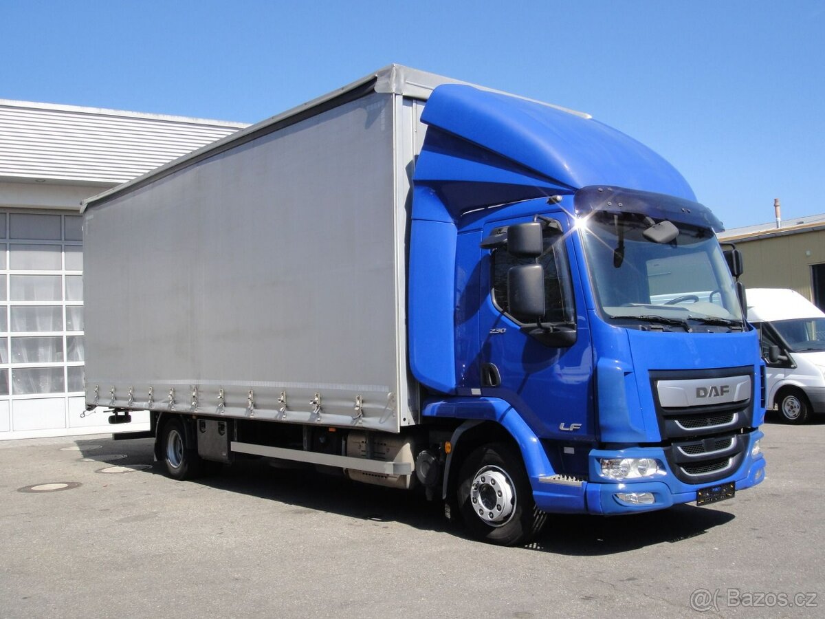 DAF LF 230/Valník shrnovací plachta/strop/L-7.300mm