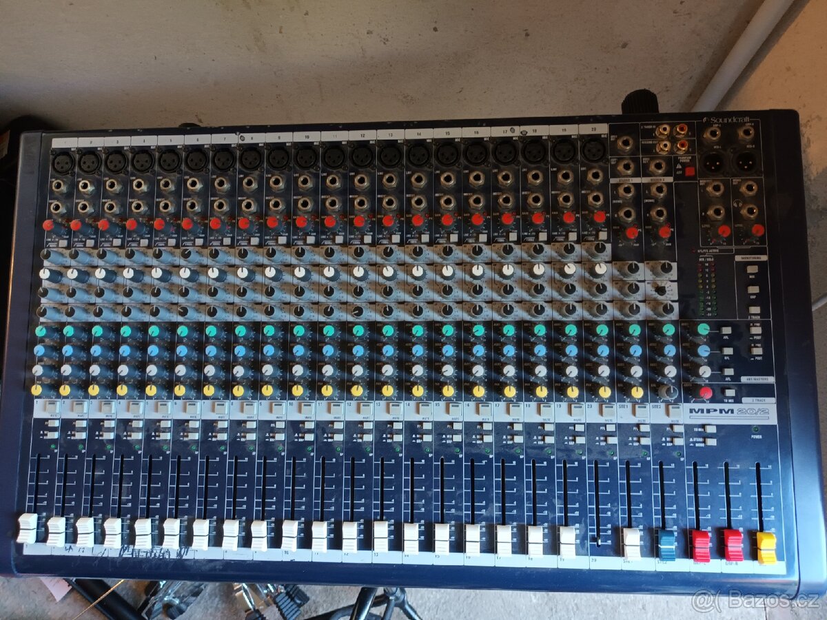 Mixážní pult Mixpult Soundcraft MPM 20 2